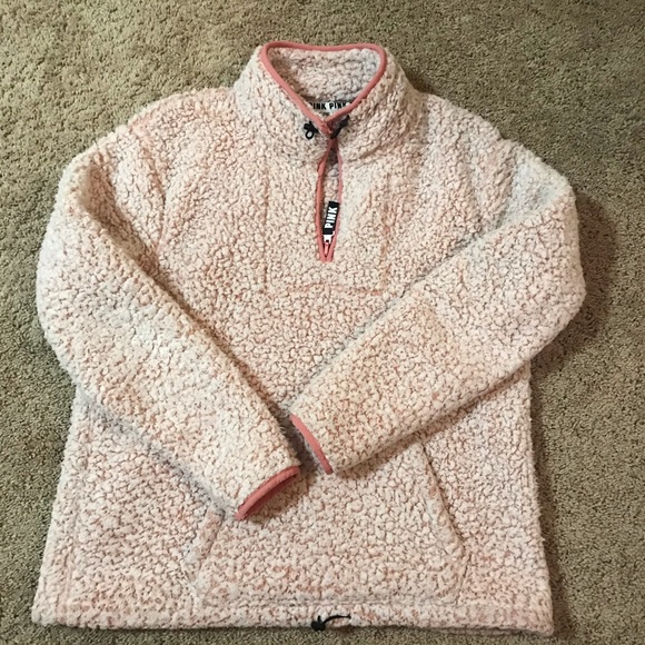 PINK Victoria's Secret Jackets & Blazers - PINK Sherpa Jacket